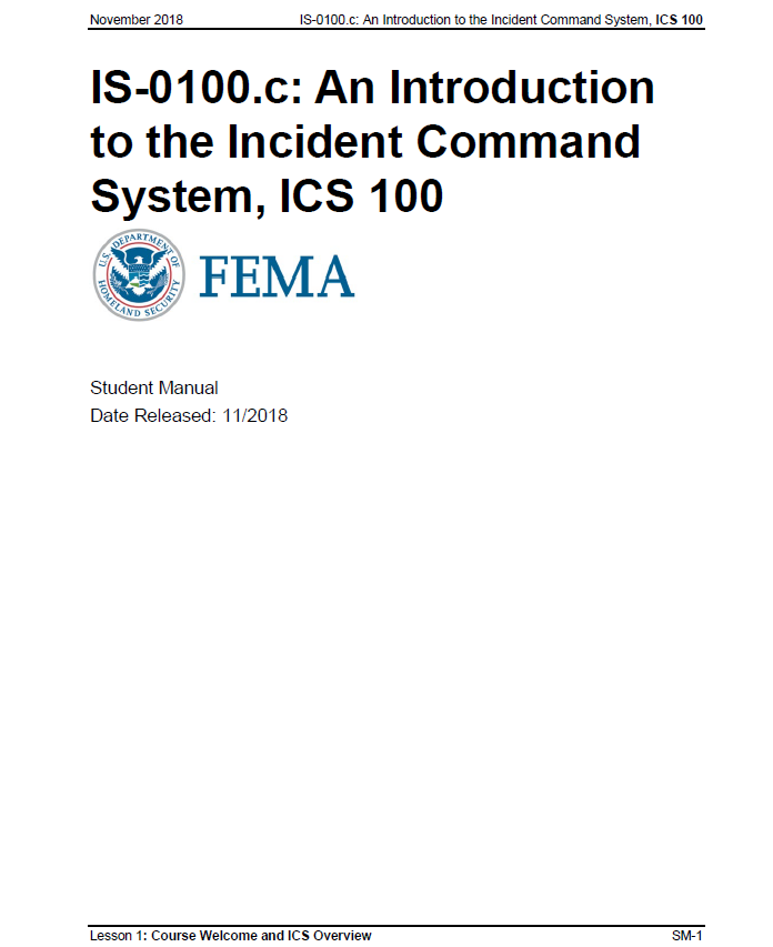 ICS 100